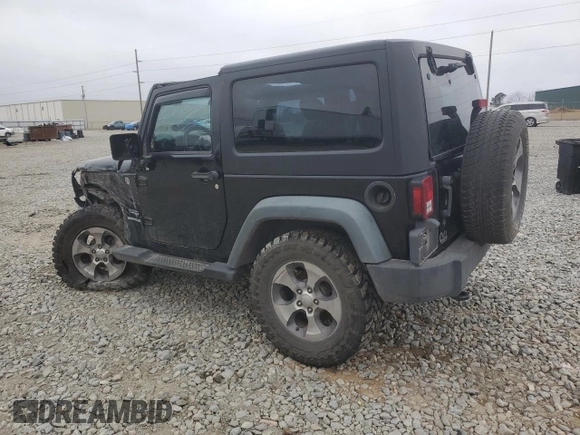 2013 Jeep Wrangler Sport with VIN 1C4AJWAG5DL511269, listed as a Copart auction lot 44527515 with 107,671 mi miles and Salvage title. Bid and sale history available at DreamBid. Image 2.