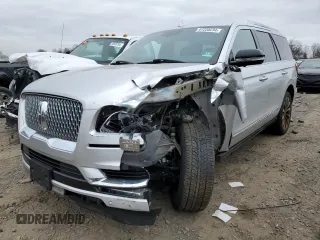 2018 Lincoln Navigator Select with VIN 5LMJJ2JT0JEL07543, listed as a Copart auction lot 47220234 with 152,557 mi miles and Salvage Title. Bid and sale history available at carsss.com. Image 1.