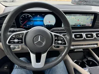 2020 Mercedes-Benz GLS 450 z VIN 4JGFF5KE0LA160663, wystawiony jako Copart lot #56887105 z przebiegiem 96 438 mil mil oraz Tytuł czysty. Historia ofert i sprzedaży dostępna na DreamBid. Obrazek 7.