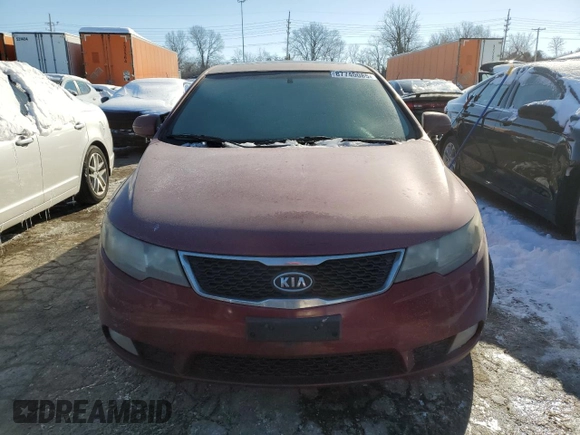 2011 Kia Forte SX with VIN KNAFW4A3XB5389158, listed as a Copart auction lot 87740085 with 170,497 mi miles and Salvage Title. Bid and sale history available at carsss.com. Image 5.
