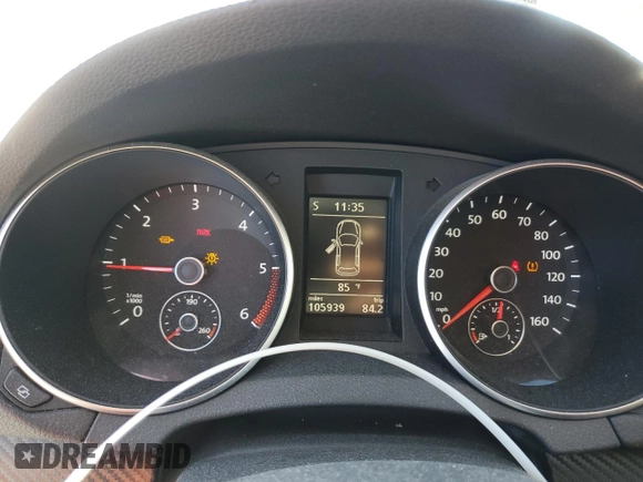 2012 Volkswagen Golf TDI с VIN WVWNM7AJ2CW333196, выставлен на аукционе Copart как лот 80212814 с пробегом 105 939 миль миль и Списание • Salvage title. История ставок и продаж доступна на DreamBid. Изображение 9.