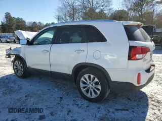 2014 Kia Sorento EX with VIN 5XYKUDA71EG432453, listed as a Copart auction lot 47379745 with 108,930 mi miles and Non Repairable. Bid and sale history available at DreamBid. Image 2.