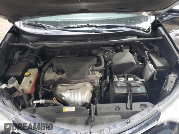 2017 Toyota RAV4 LE with VIN 2T3BFREV7HW601557, listed as a Copart auction lot 46050215 with 128,757 mi miles and Salvage Title. Bid and sale history available at DreamBid. Image 14.
