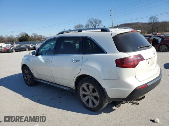 2013 Acura MDX Advance Pkg with VIN 2HNYD2H65DH516314, listed as a Copart auction lot 88217555 with 137,735 mi miles and Salvage Title. Bid and sale history available at carsss.com. Image 2.
