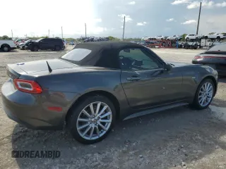 2017 FIAT 124 Spider Lusso z VIN JC1NFAEK7H0123436, wystawiony jako Copart lot #56169965 z przebiegiem 133 320 mil mil oraz Czysty tytuł • Clean title. Historia ofert i sprzedaży dostępna na DreamBid. Obrazek 3.