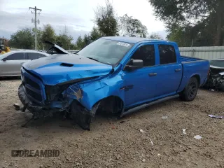 2019 Ram 1500 Express with VIN 1C6RR6KT4KS637916, listed as a Copart auction lot 81818644 with Not provided miles and Salvage title. Bid and sale history available at DreamBid. Image 1.