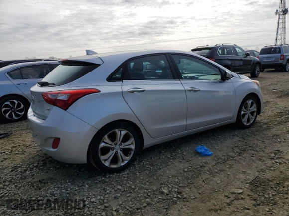 2013 Hyundai Elantra GT with VIN KMHD35LE8DU081952, listed as a Copart auction lot 52579755 with 188,129 mi miles and Salvage Title. Bid and sale history available at carsss.com. Image 3.