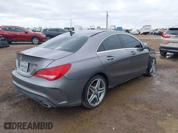 2015 Mercedes-Benz CLA 250 with VIN WDDSJ4EB7FN253325, listed as a IAAI auction lot 41322215 with 114,655 mi miles and . Bid and sale history available at DreamBid. Image 4.