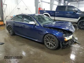 2013 Audi S4 Prestige z VIN WAUKGAFL4DA193794, wystawiony jako Copart lot #73019424 z przebiegiem 166 833 mil mil oraz Szkody całkowita. Historia ofert i sprzedaży dostępna na DreamBid. Obrazek 4.