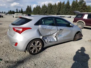 2013 Hyundai Elantra GT with VIN KMHD35LE0DU090760, listed as a Copart auction lot 72774434 with 119,962 mi miles and Salvage Title. Bid and sale history available at carsss.com. Image 3.