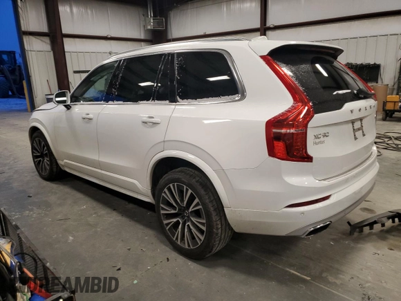 2020 Volvo XC90 Momentum with VIN YV4A22PK2L1546246, listed as a Copart auction lot 42031195 with 24,152 mi miles and Salvage Title. Bid and sale history available at carsss.com. Image 2.