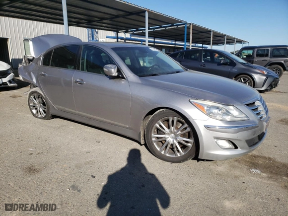 2012 Hyundai Genesis 4.6L with VIN KMHGC4DF6CU211448, listed as a Copart auction lot 47459085 with 154,778 mi miles and Salvage Title. Bid and sale history available at carsss.com. Image 4.