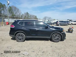 2016 Nissan Rogue SV with VIN KNMAT2MV8GP695049, listed as a IAAI auction lot 41826587 with 220,507 mi miles. Bid and sale history available at carsss.com. Image 13.