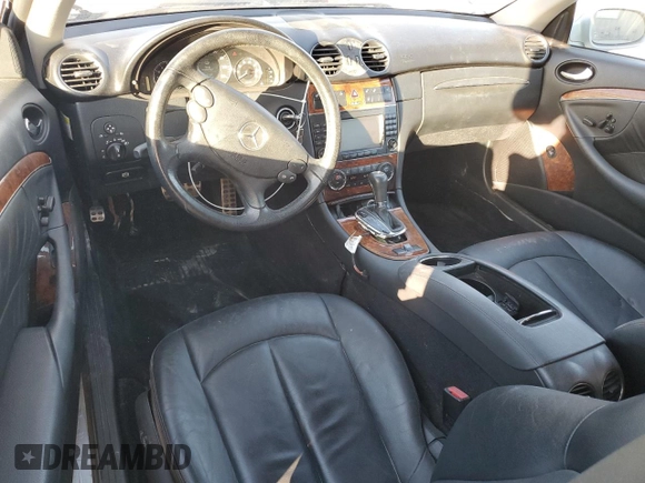 2007 Mercedes-Benz CLK 350 with VIN WDBTK56F67F226727, listed as a Copart auction lot 83053944 with 92,829 mi miles and Non Repairable. Bid and sale history available at DreamBid. Image 8.