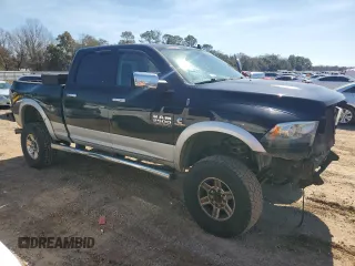 2013 Ram 2500 Laramie with VIN 3C6UR5FL4DG535444, listed as a Copart auction lot 46399555 with 184,467 mi miles and Salvage title. Bid and sale history available at DreamBid. Image 4.