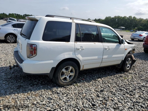 2006 Honda Pilot EX-L with RES with VIN 5FNYF28676B032430, listed as a Copart auction lot 65625444 with 339,141 mi miles and Salvage Title. Bid and sale history available at carsss.com. Image 3.