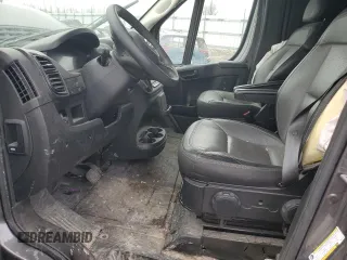 2023 Ram ProMaster Cargo with VIN 3C6MRVJG8PE576783, listed as a Copart auction lot 47352655 with 47,162 mi miles and Salvage Title. Bid and sale history available at DreamBid. Image 7.