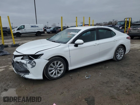 2020 Toyota Camry LE with VIN 4T1C11AK9LU929287, listed as a Copart auction lot 49793705 with 74,452 mi miles and Salvage Title. Bid and sale history available at DreamBid. Image 1.