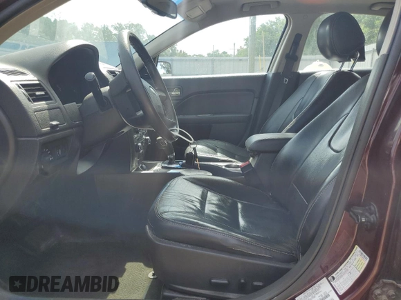 2012 Ford Fusion SEL with VIN 3FAHP0JG3CR411445, listed as a Copart auction lot 60745575 with 209,421 mi miles and Salvage title. Bid and sale history available at DreamBid. Image 7.
