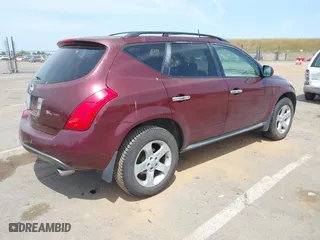 2005 Nissan Murano SL with VIN JN8AZ08WX5W435121, listed as a IAAI auction lot 42115918 with 265,585 mi miles. Bid and sale history available at carsss.com. Image 4.