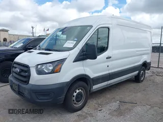 2020 Ford Transit Cargo with VIN 1FTBR1C84LKB72904, listed as a IAAI auction lot 42615080 with 137,235 mi miles and . Bid and sale history available at DreamBid. Image 17.