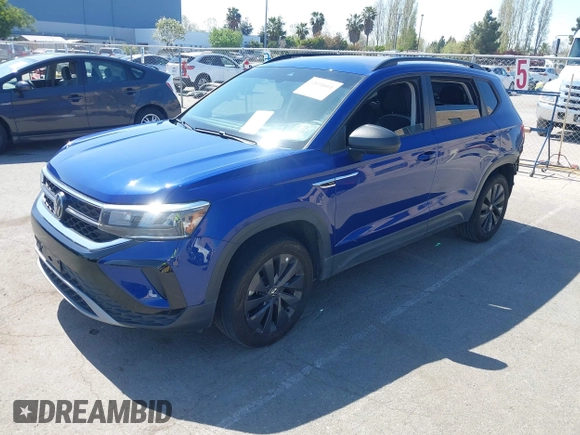 2023 Volkswagen Taos S с VIN 3VVDX7B24PM382465, выставлен на аукционе IAAI как лот 42034661 с пробегом 26 778 миль миль и . История ставок и продаж доступна на DreamBid. Изображение 2.