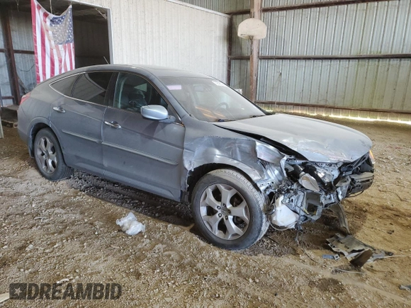 2010 Honda Accord Crosstour EX-L with VIN 5J6TF1H53AL015457, listed as a Copart auction lot 72525334 with 130,056 mi miles and Clean Title. Bid and sale history available at carsss.com. Image 4.