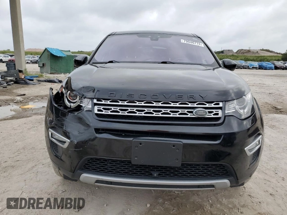 2018 Land Rover Discovery with VIN SALCT2RX2JH743545, listed as a Copart auction lot 79046774 with 76,337 mi miles and Salvage Title. Bid and sale history available at DreamBid. Image 5.