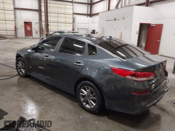 2019 Kia Optima LX with VIN 5XXGT4L33KG375854, listed as a IAAI auction lot 42235507 with 87,789 mi miles and . Bid and sale history available at DreamBid. Image 3.