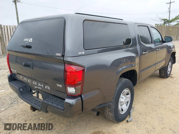 2022 Toyota Tacoma SR with VIN 3TYCZ5AN3NT078324, listed as a IAAI auction lot 42007132 with 35,802 mi miles and . Bid and sale history available at DreamBid. Image 4.