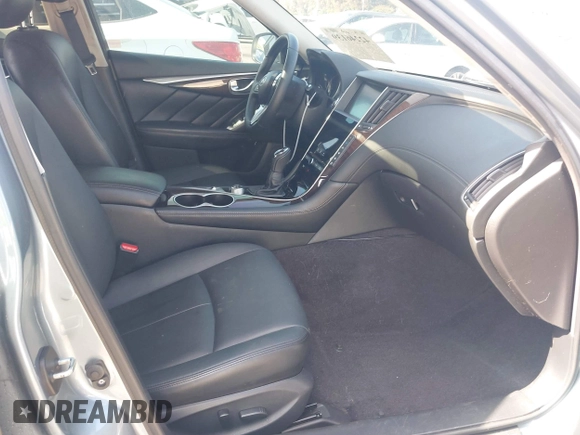 2018 Infiniti Q50 Luxe with VIN JN1EV7AP6JM363685, listed as a IAAI auction lot 42246139 with 42,375 mi miles and . Bid and sale history available at DreamBid. Image 5.