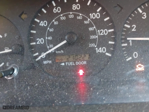 2000 Toyota Camry CE with VIN 4T1BG22K9YU688451, listed as a IAAI auction lot 42066777 with 210,221 mi miles. Bid and sale history available at carsss.com. Image 7.