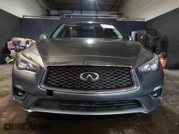 2019 Infiniti Q50 Luxe with VIN JN1EV7AR8KM591111, listed as a IAAI auction lot 41773860 with 87,027 mi miles and . Bid and sale history available at carsss.com. Image 6.