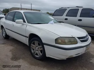2003 Chevrolet Impala with VIN 2G1WF52E139185659, listed as a IAAI auction lot 41427179 with 170,929 mi miles. Bid and sale history available at carsss.com. Image 1.