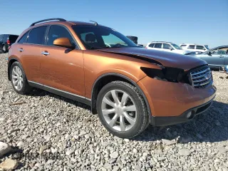 2003 Infiniti FX35 w/o Options with VIN JNRAS08U93X103578, listed as a Copart auction lot 76697074 with 169,756 mi miles and Salvage Title. Bid and sale history available at carsss.com. Image 4.