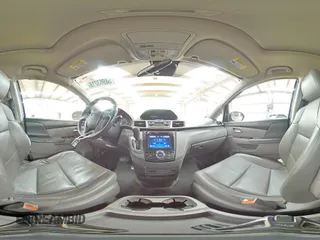 2015 Honda Odyssey Touring Elite with VIN 5FNRL5H99FB005576, listed as a Copart auction lot 58963215 with 167,967 mi miles and Salvage title. Bid and sale history available at DreamBid. Image 15.