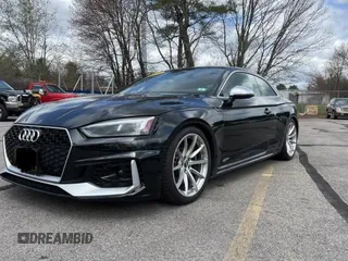 2018 Audi RS 5 z VIN WUAPWAF58JA903985, wystawiony jako Copart lot #49340143 z przebiegiem 74 299 mil mil oraz . Historia ofert i sprzedaży dostępna na DreamBid. Obrazek 2.