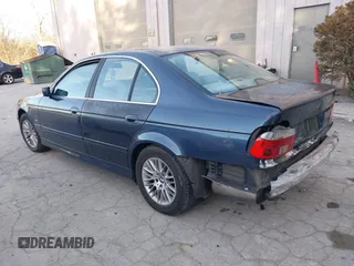 2002 BMW 5 Series 530iA with VIN WBADT63452CH97647, listed as a IAAI auction lot 41258552 with 94,762 mi miles. Bid and sale history available at carsss.com. Image 3.