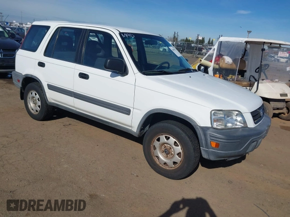 1999 Honda CR-V LX with VIN JHLRD1741XC031182, listed as a IAAI auction lot 41605572 with 340,828 mi miles. Bid and sale history available at carsss.com. Image 1.