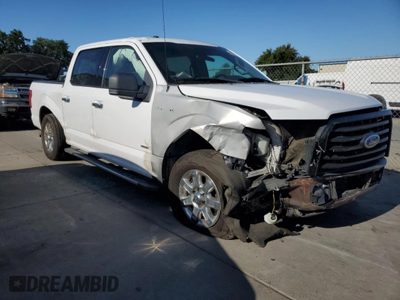 2015 Ford F-150 XL with VIN 1FTEW1CG6FKD17068, listed as a Copart auction lot 56989975 with 170,606 mi miles and Salvage title. Bid and sale history available at DreamBid. Image 4.