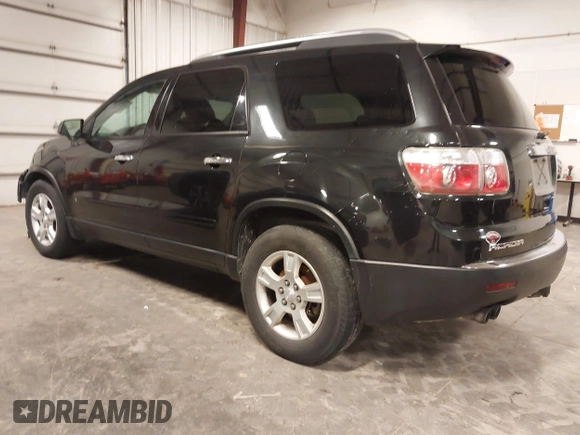 2009 GMC Acadia SLE1 with VIN 1GKEV13DX9J190901, listed as a IAAI auction lot 41932045 with 205,883 mi miles and . Bid and sale history available at carsss.com. Image 3.