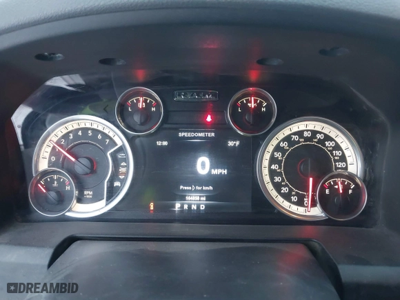 2015 Ram 1500 Big Horn with VIN 1C6RR7LTXFS757343, listed as a IAAI auction lot 41270522 with 164,858 mi miles. Bid and sale history available at carsss.com. Image 7.