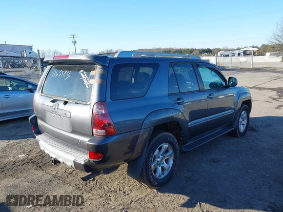 2004 Toyota 4Runner SR5 with VIN JTEBU14R540022637, listed as a IAAI auction lot 41655823 with 240,503 mi miles and . Bid and sale history available at DreamBid. Image 4.