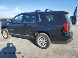 2022 GMC Yukon SLT with VIN 1GKS2BKD1NR148972, listed as a Copart auction lot 45139625 with 25,640 mi miles and Salvage Title. Bid and sale history available at carsss.com. Image 2.