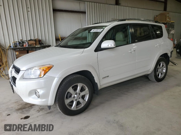 2010 Toyota RAV4 Ltd with VIN 2T3DF4DV2AW041126, listed as a Copart auction lot 54128315 with 160,339 mi miles and Salvage Title. Bid and sale history available at carsss.com. Image 1.