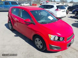 2015 Chevrolet Sonic LT with VIN 1G1JC6SG9F4190979, listed as a IAAI auction lot 41731630 with 58,731 mi miles. Bid and sale history available at carsss.com. Image 1.