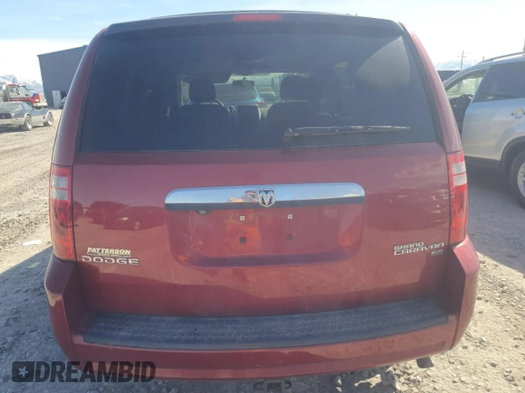2010 Dodge Grand Caravan Hero with VIN 2D4RN3D11AR462932, listed as a Copart auction lot 50396755 with 166,936 mi miles and Salvage Title. Bid and sale history available at DreamBid. Image 6.