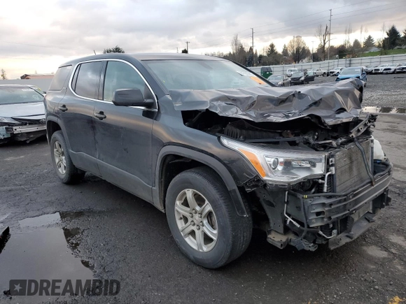 2018 GMC Acadia SLE with VIN 1GKKNRLS1JZ132729, listed as a Copart auction lot 41535565 with Not provided miles and Salvage title. Bid and sale history available at DreamBid. Image 4.
