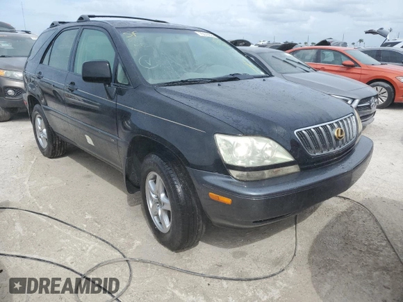 2003 Lexus RX 300 with VIN JTJGF10U830164068, listed as a Copart auction lot 75076824 with 194,678 mi miles and Non Repairable. Bid and sale history available at carsss.com. Image 4.