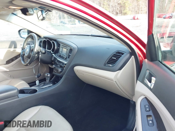 2015 Kia Optima EX with VIN 5XXGN4A75FG364506, listed as a IAAI auction lot 41701331 with 120,412 mi miles. Bid and sale history available at carsss.com. Image 5.